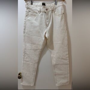Jeans Lee Carol Concrete White Size 31 x 31 Like New
